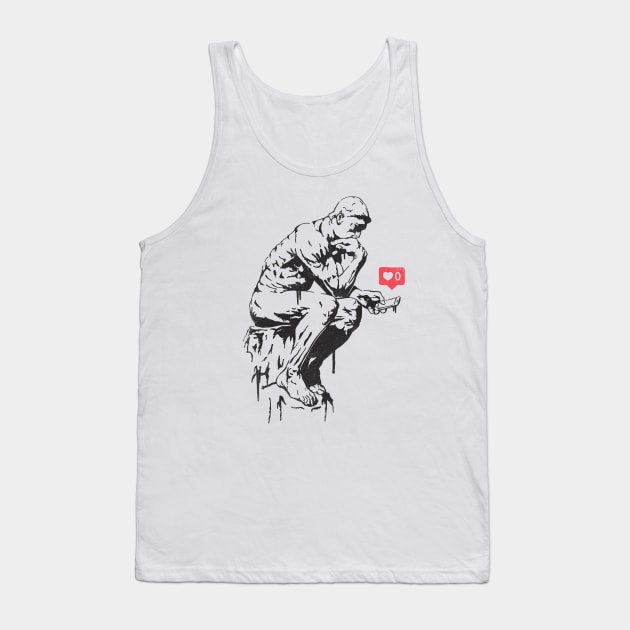 The Non-Thinker Tank Top by Grant_Shepley